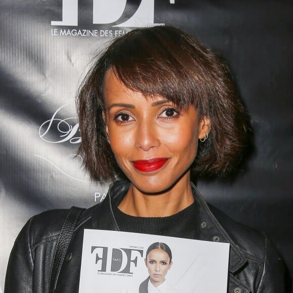 Semi-exclusif - Sonia Rolland lors de la soirée de lancement du numéro 1 de FDF Paris Magazine à l'hôtel particulier Christian Dior à Paris, France, le 21 février 2017 © Marc Ausset-Lacroix/Bestimage