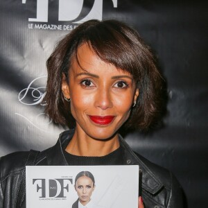 Semi-exclusif - Sonia Rolland lors de la soirée de lancement du numéro 1 de FDF Paris Magazine à l'hôtel particulier Christian Dior à Paris, France, le 21 février 2017 © Marc Ausset-Lacroix/Bestimage