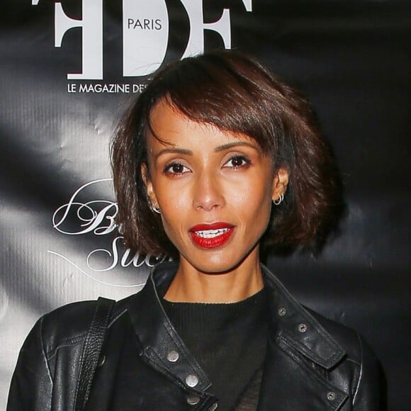 Semi-exclusif - Sonia Rolland lors de la soirée de lancement du numéro 1 de FDF Paris Magazine à l'hôtel particulier Christian Dior à Paris, France, le 21 février 2017 © Marc Ausset-Lacroix/Bestimage