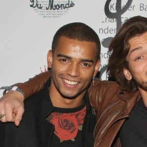 Brahim Zaibat, Rayane Bensetti lors du 5ème gala de l'association "Les rois du monde" au profit des enfants défavorisés, orphelins et hospitalisés à la salle Wagram à Paris, France, le 27 février 2017.© CVS/Bestimage