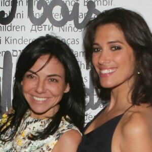Estelle Denis, Sandra Zeitoun de Matteis, Laurie Cholewa lors du 5ème gala de l'association "Les rois du monde" au profit des enfants défavorisés, orphelins et hospitalisés à la salle Wagram à Paris, France, le 27 février 2017.© CVS/Bestimage
