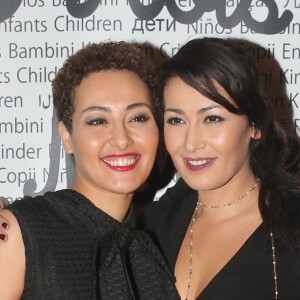 Hédia Charni, Karima Charni lors du 5ème gala de l'association "Les rois du monde" au profit des enfants défavorisés, orphelins et hospitalisés à la salle Wagram à Paris, France, le 27 février 2017.© CVS/Bestimage