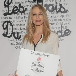 Tonya Kinzinger lors du 5ème gala de l'association "Les rois du monde" au profit des enfants défavorisés, orphelins et hospitalisés à la salle Wagram à Paris, France, le 27 février 2017.© CVS/Bestimage