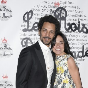 Tomer Sisley et Sandra Zeitoun lors de son arrivee au 5e Gala de charite de l'association 'Les Rois du Monde' au profit des enfants defavorises, orphelins ou malades, a la Salle Wagram, le 27 fevrier 2017, a Paris, France. Photo Edouard Bernaux/Abacapress.com28/02/2017 - Paris