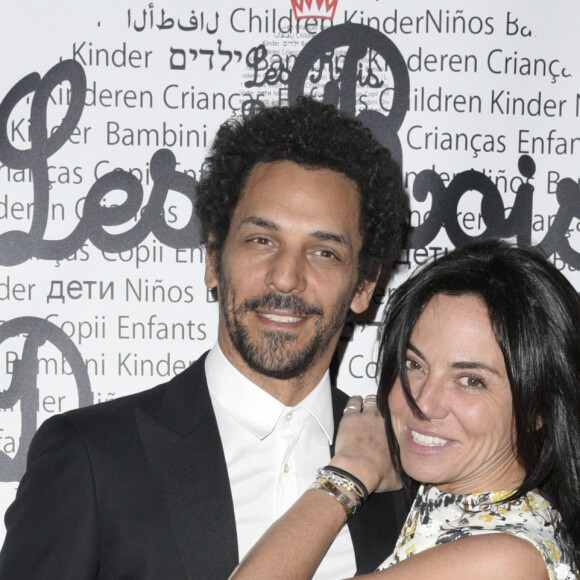 Tomer Sisley et Sandra Zeitoun lors de son arrivee au 5e Gala de charite de l'association 'Les Rois du Monde' au profit des enfants defavorises, orphelins ou malades, a la Salle Wagram, le 27 fevrier 2017, a Paris, France. Photo Edouard Bernaux/Abacapress.com28/02/2017 - Paris
