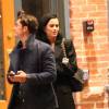 Exclusif - Prix spécial - Le couple Katy Perry et Orlando Bloom arrivent à leur hôtel 'Jerome' à Aspen dans le Colorado pour assister au mariage de leur amie la styliste Jamie Schneider.Le 8 avril 2016.