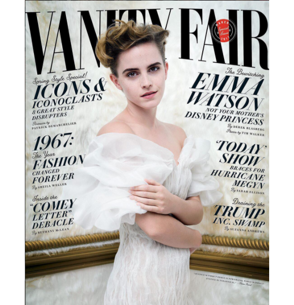 Emma Watson en couverture du magazine Vanity Fair édition américaine - mars 2017