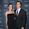 Angelina Jolie et son mari Brad Pitt à la soirée ‘WSJ. Magazine 2015 Innovator' à New York, le 4 novembre 2015