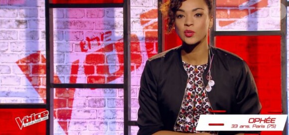 Ophée - "The Voice 6", samedi 4 mars 2017, TF1