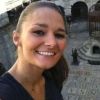 Leslie Lemarchal sur le tournage de "Fort Boyard"