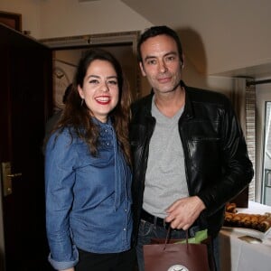 Anthony Delon offrira un blouson de sa collection pour la lauréate du César du meilleur espoir féminin à l'hôtel Napoléon à Paris le 22 février 2017. Anthony Delon était invité dans la suite cadeaux des pré-César à l'hôtel Napoléon, où il a croisé sa demi-soeur Anouchka Delon. Comme il va sortir une collection de blousons de cuir (Voir vendeurs pour infos) le 7 mars prochain, il profite de l'occasion pour offrir un modèle pour la soirée des César, le modèle "Pilote" en hommage aux pionnières de l'aviation, et en particulier, à l'aviatrice Amelia Earhart qu'il admire. Elle fut la première femme à traverser l'océan Atlantique en solitaire.. Sa collection est composée de neufs modèles inspirés du cinéma. © Dominique Jacovides / Bestimage