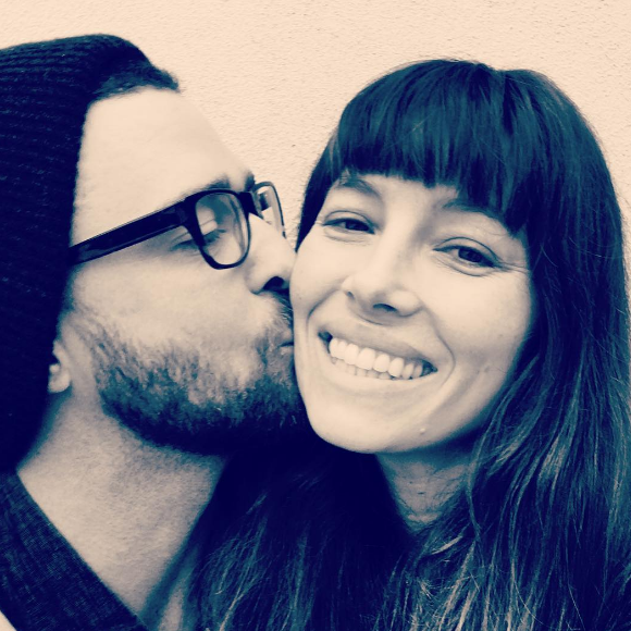 Justin Timberlake fête l'anniversaire de sa femme Jessica Biel sur Instagram, le 3 mars 2017