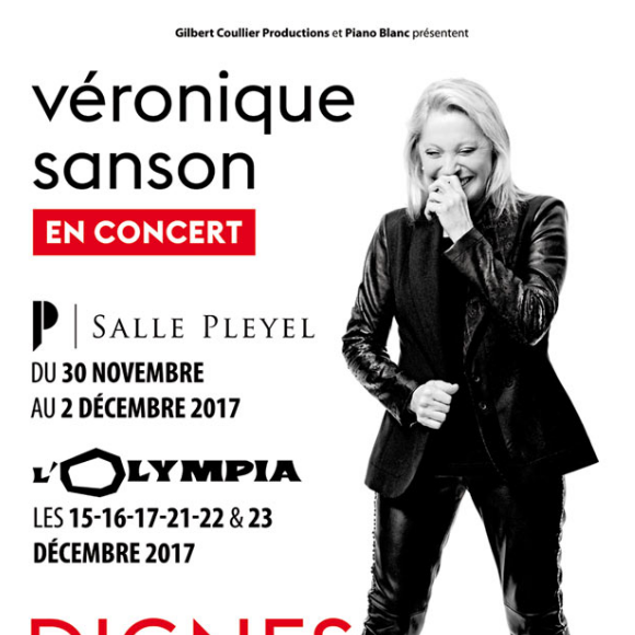 Véronique Sanson en concert à Paris au mois de décembre 2017