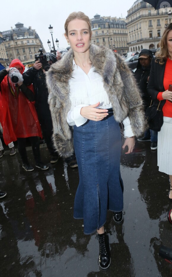 Natalia Vodianova au défilé de mode prêt-à-porter automne-hiver 2017/2018 "Stella McCartney" à Paris. Le 6 mars 2017 © CVS-Veeren / Bestimage