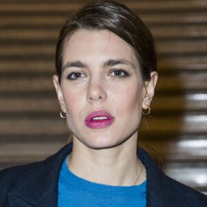 Charlotte Casiraghi au défilé de mode prêt-à-porter automne-hiver 2017/2018 "Stella McCartney" au Palais Garnier à Paris. Le 6 mars 2017.