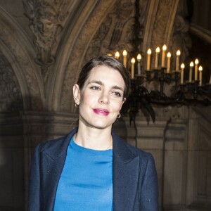 Charlotte Casiraghi au défilé de mode prêt-à-porter automne-hiver 2017/2018 "Stella McCartney" au Palais Garnier à Paris. Le 6 mars 2017.