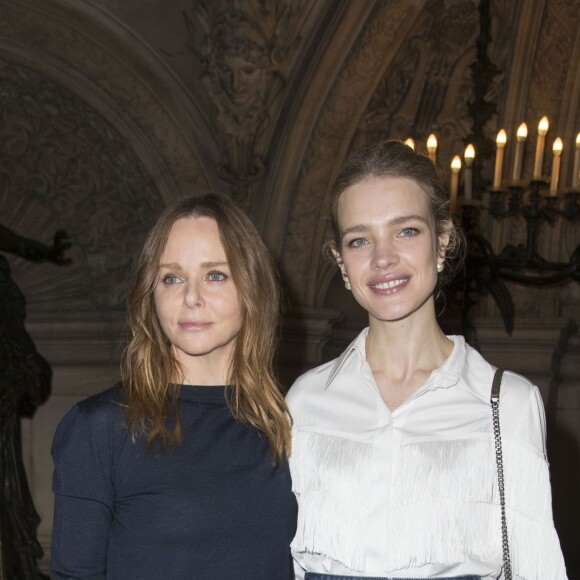 Stella McCartney et Natalia Vodianova au défilé de mode prêt-à-porter automne-hiver 2017/2018 "Stella McCartney" au Palais Garnier à Paris. Le 6 mars 2017. © Olivier Borde / Bestimage