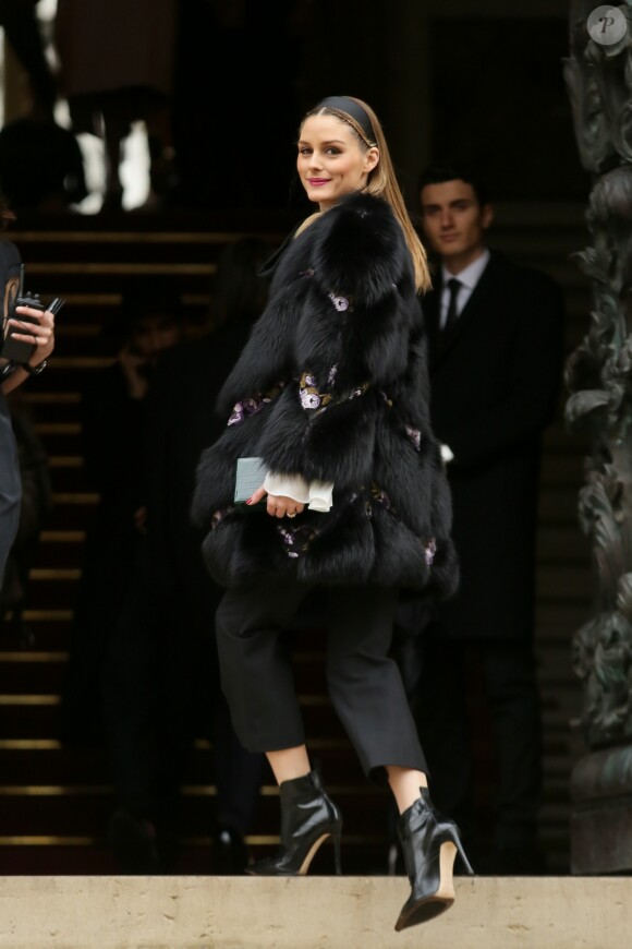 Olivia Palermo - Défilé de mode prêt-à-porter automne-hiver 2017/2018 "Giambattsita Valli" à Paris. Le 6 mars 2017. © CVS / Veeren / Bestimage