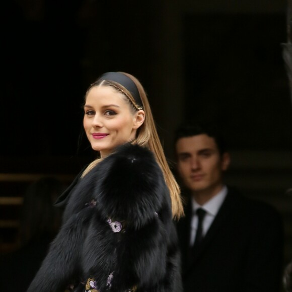 Olivia Palermo - Défilé de mode prêt-à-porter automne-hiver 2017/2018 "Giambattsita Valli" à Paris. Le 6 mars 2017. © CVS / Veeren / Bestimage