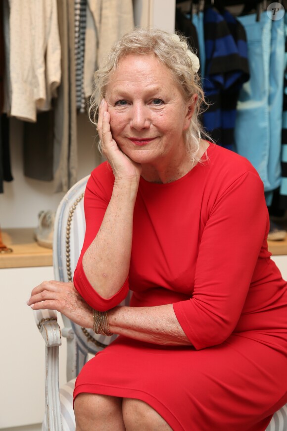 Agnès b., de son vrai nom Agnès Troublé, a inauguré sa nouvelle boutique "agnès b.Versailles", sa ville natale, au numéro 7 de la rue de la Paroisse à Versailles. Le 10 Mai 2016