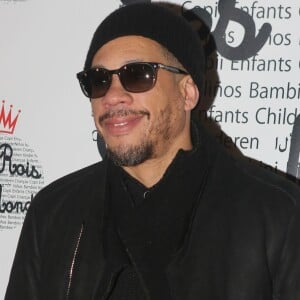 Joeystarr (Joey Starr) lors du 5ème gala de l'association "Les rois du monde" au profit des enfants défavorisés, orphelins et hospitalisés à la salle Wagram à Paris, France, le 27 février 2017.