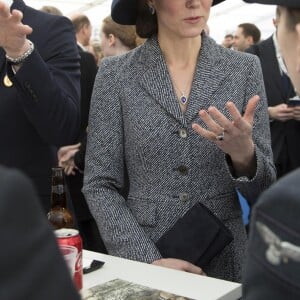 Le prince William, duc de Cambridge et Catherine Kate Middleton, duchesse de Cambridge - La famille royale britannique à la réception qui suit l'inauguration d'un monument à la mémoire des soldats britanniques tombés en Irak et en Afghanistan à Londres le 9 mars 2017.  Royal family attends a reception after the Iraq and Afghanistan Memorial Dedication and Unveiling. 9th March 2017 London UK09/03/2017 - Londres