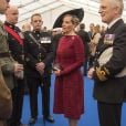 Sophie, comtesse de Wessex - La famille royale britannique à la réception qui suit l'inauguration d'un monument à la mémoire des soldats britanniques tombés en Irak et en Afghanistan à Londres le 9 mars 2017.