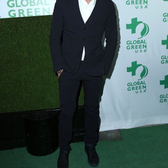 Orlando Bloom à la soirée Global Green Pre Oscar à TAO Hollywood à Los Angeles, le 22 février 2017.