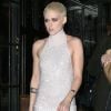 Kristen Stewart à la sortie de l'hôtel Bowery à New York, le 9 mars 2017