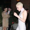 Kristen Stewart à la sortie de l'hôtel Bowery à New York, le 9 mars 2017