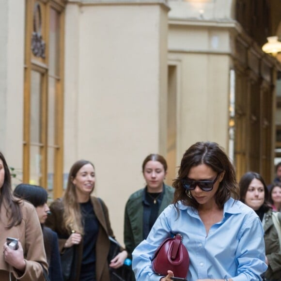 Victoria Beckham à Paris le 10 mars 2017.