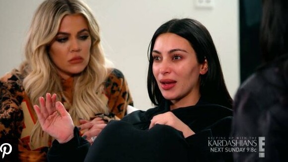 Kim Kardashian évoque le braquage dont elle a été victime à Paris le 6 octobre 2016 dans un nouveau teaser de "L'Incroyable famille Kardashian".