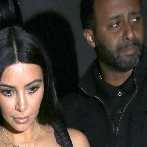 Kim Kardashian à la sortie du restaurant Craig à West Hollywood, le 2 mars 2017.