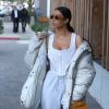 Kim Kardashian est allée déjeuner avec sa mère Kris Jenner, sa soeur Kourtney et sa fille Penelope à Calabasas, le 22 février 2017.