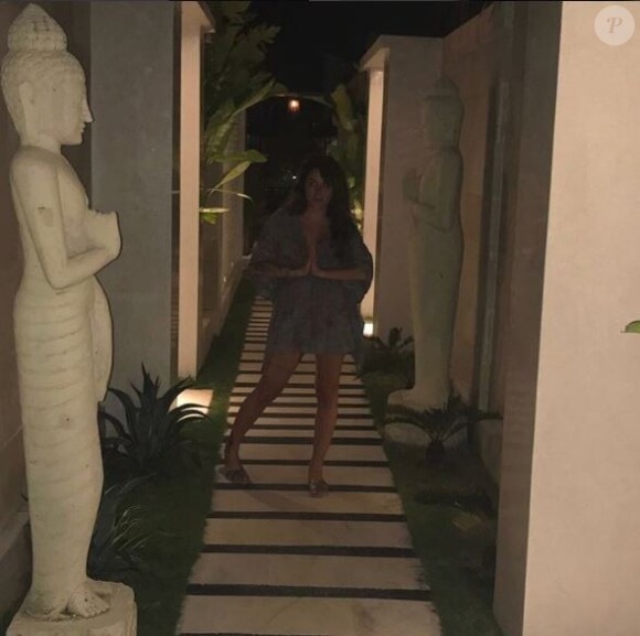 Anaïs Camizuli en vacances à Bali - Instagram, mars 2017
