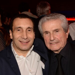 Semi-exclusif - Zinedine Soualem et Claude Lelouch lors de l'after party du film "Chacun sa vie" à L'Arc à Paris, France, le 13 mars 2017. © Rachid Bellak/Bestimage