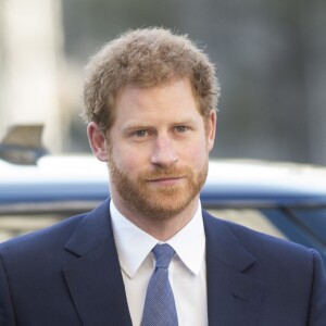 Le prince Harry - Arrivées à la messe célébrée à l'occasion de la journée du Commonwealth à l'Abbaye de Westminster à Londres. Le 13 mars 2017