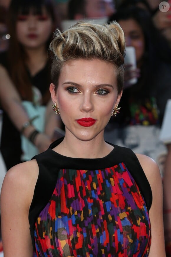 Scarlett Johansson - Avant-première du film "The Avengers: Age of Ultron" à Londres, le 21 avril 2015.