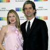 Hamish Linklater et Lily Rabe, enceinte, au dîner des artistes honorés par le Kennedy Center à Washington, le 3 décembre 2016.