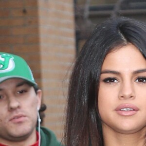 Selena Gomez se balade dans les rues de New York, le 8 février 2017