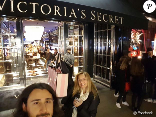 Lara Fabian et son mari Gabriel à Londres. Facebook mars 2017