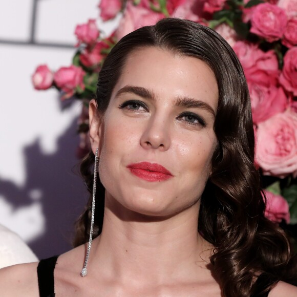 Charlotte Casiraghi - 63ème Bal de la Rose sur le thème de la Sécession Viennoise, imaginé par K.Lagerfeld au profit de la Fondation Princesse Grace dans la Salle des Etoiles au Sporting Monte Carlo à Monaco, le 18 mars 2017. © Dominique Jacovides/Bestimage