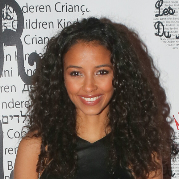 Flora Coquerel (Miss France 2014) lors du 5ème gala de l'association "Les rois du monde" au profit des enfants défavorisés, orphelins et hospitalisés à la salle Wagram à Paris, France, le 27 février 2017.