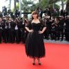 Monica Bellucci - Descente des marches du film "Le Meraviglie" lors du 67ème festival international du film de Cannes, le 18 mai 2014.