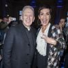 Jean Paul Gaultier et Cristina Cordula - Jean Paul Gaultier lance sa collection de pièces " La France par Jean Paul Gaultier " à la Monnaie de Paris le 20 mars 2017. © Olivier Borde / Bestimage