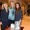 Tristane Banon, Caroline Faindt et Emmanuelle Boidron lors de la soirée des "Femmes de talent" à la boutique Apostrophe à Paris, France, le 21 mars 2017.