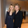 Tristane Banon et Anne Mansouret lors de la soirée des "Femmes de talent" à la boutique Apostrophe à Paris, France, le 21 mars 2017.