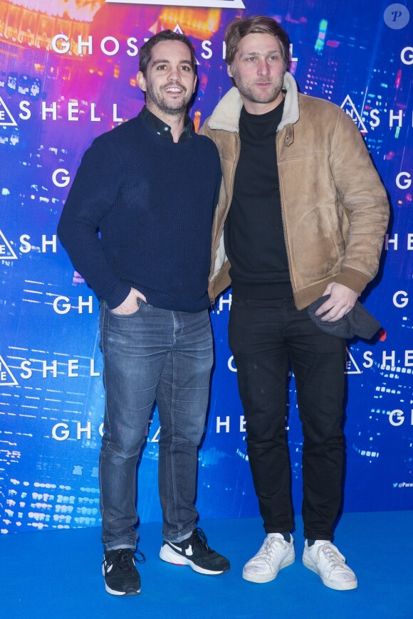Bruno Sanches et Tom Dingler - Avant-première du film "Ghost in the Shell" au Grand Rex à Paris, le 21 mars 2017. © Olivier Borde/Bestimage