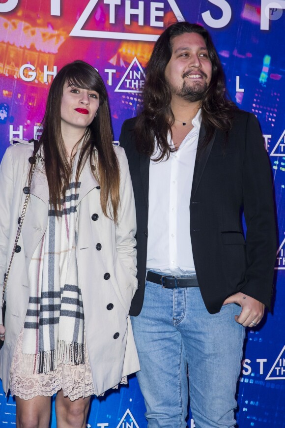 Lulu Gainsbourg et sa compagne Lilou - Avant-première du film "Ghost in the Shell" au Grand Rex à Paris, le 21 mars 2017. © Olivier Borde/Bestimage