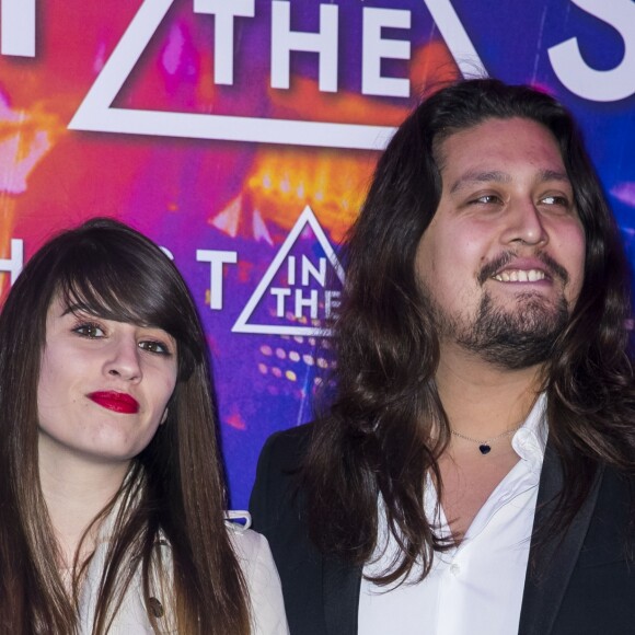 Lulu Gainsbourg et sa compagne Lilou - Avant-première du film "Ghost in the Shell" au Grand Rex à Paris, le 21 mars 2017. © Olivier Borde/Bestimage